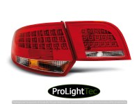 FEUX ARRIERE LED TAIL LIGHTS RED WHITE fits AUDI A3 8P 04-08 SPORTBACK (la paire) [eclcdt_tec_LDAU90]