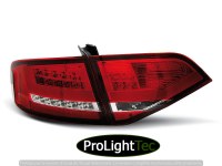 FEUX ARRIERE LED TAIL LIGHTS RED WHITE fits AUDI A4 B8 08-11 SEDAN (la paire) [eclcdt_tec_LDAU97]