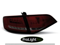 FEUX ARRIERE LED TAIL LIGHTS RED SMOKE fits AUDI A4 B8 08-11 (la paire) [eclcdt_tec_LDAU98]