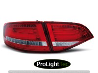 FEUX ARRIERE LED TAIL LIGHTS RED WHITE fits AUDI A4 B8 08-11 AVANT (la paire) [eclcdt_tec_LDAUA5]