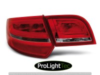 FEUX ARRIERE LED TAIL LIGHTS RED WHITE fits AUDI A3 8P 04-08 SPORTBACK (la paire) [eclcdt_tec_LDAUA7]