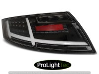 FEUX ARRIERE LED BAR TAIL LIGHTS BLACK fits AUDI TT 04.06-02.14 (la paire) [eclcdt_tec_LDAUD4]