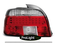 FEUX ARRIERE LED TAIL LIGHTS RED WHITE fits BMW E39 09.95-08.00 (la paire) [eclcdt_tec_LDBM01]