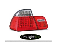 FEUX ARRIERE LED TAIL LIGHTS RED WHITE fits BMW E46 05.98-08.01 SEDAN (la paire) [eclcdt_tec_LDBM07]