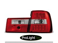 FEUX ARRIERE LED TAIL LIGHTS RED WHITE fits BMW E34 02.88-12.95 SEDAN (la paire) [eclcdt_tec_LDBM16]