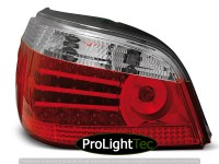 FEUX ARRIERE LED TAIL LIGHTS RED WHITE fits BMW E60 07.03-07 (la paire) [eclcdt_tec_LDBM18]