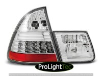 FEUX ARRIERE LED TAIL LIGHTS CHROME fits BMW E46 99-05 TOURING (la paire) [eclcdt_tec_LDBM27]
