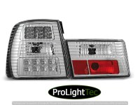 FEUX ARRIERE LED TAIL LIGHTS CHROME fits BMW E34 02.88-12.95 SEDAN (la paire) [eclcdt_tec_LDBM30]