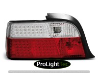 FEUX ARRIERE LED TAIL LIGHTS RED WHITE fits BMW E36 12.90-08.99 COUPE (la paire) [eclcdt_tec_LDBM36]