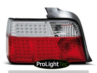 FEUX ARRIERE LED TAIL LIGHTS RED WHITE fits BMW E36 12.90-08.99 SEDAN (la paire) [eclcdt_tec_LDBM38]