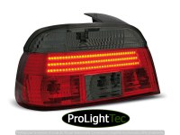 FEUX ARRIERE LED BAR TAIL LIGHTS RED SMOKE fits BMW E39 09.95-08.00 (la paire) [eclcdt_tec_LDBM43]