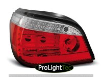 FEUX ARRIERE LED TAIL LIGHTS RED WHITE fits BMW E60 07.03-07 (la paire) [eclcdt_tec_LDBM62]