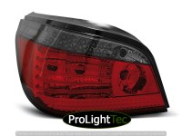 FEUX ARRIERE LED TAIL LIGHTS RED SMOKE fits BMW E60 07.03-07 (la paire) [eclcdt_tec_LDBM63]