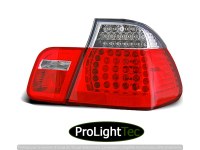 FEUX ARRIERE LED TAIL LIGHTS RED WHITE fits BMW E46 09.01-03.05 SEDAN (la paire) [eclcdt_tec_LDBM78]