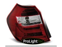 FEUX ARRIERE LED BAR TAIL LIGHTS RED WHIE fits BMW E87 04-08.07 (la paire) [eclcdt_tec_LDBM82]
