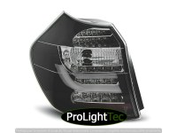 FEUX ARRIERE LED BAR TAIL LIGHTS BLACK fits BMW E87/E81 09.07-11 LCI BLACK (la paire) [eclcdt_tec_LDBM90]