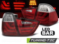 FEUX ARRIERE LED BAR TAIL LIGHTS RED WHIE fits BMW E91 09-11 (la paire) [eclcdt_tec_LDBMB9]