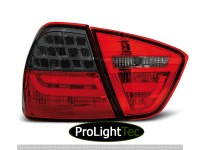 FEUX ARRIERE LED BAR TAIL LIGHTS RED SMOKE fits BMW E90 03.05-08.08 (la paire) [eclcdt_tec_LDBMC6]