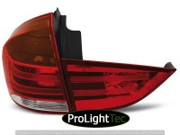 FEUX ARRIERE LED TAIL LIGHTS RED WHITE fits BMW X1 E84 10.09-07.12 (la paire) [eclcdt_tec_LDBME6]