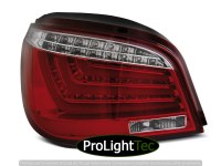 FEUX ARRIERE LED BAR TAIL LIGHTS RED WHIE fits BMW E60 07.03-02.07 (la paire) [eclcdt_tec_LDBME8]