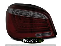 FEUX ARRIERE LED BAR TAIL LIGHTS RED SMOKE fits BMW E60 07.03-02.07 (la paire) [eclcdt_tec_LDBME9]