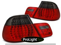 FEUX ARRIERE LED TAIL LIGHTS RED SMOKE fits BMW E46 04.03-06 COUPE (la paire) [eclcdt_tec_LDBMF2]