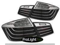 FEUX ARRIERE LED BAR TAIL LIGHTS BLACK CHROME LCI LOOK fits BMW F10 10-07.13  (la paire) [eclcdt_tec_LDBMF9]