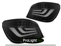 FEUX ARRIERE LED BAR TAIL LIGHTS BLACK fits BMW E60 LCI 03.07-12.09 (la paire) [eclcdt_tec_LDBMG1]
