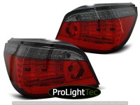 FEUX ARRIERE LED TAIL LIGHTS RED SMOKE SEQ fits BMW E60 07.03-07 (la paire) [eclcdt_tec_LDBMG3]