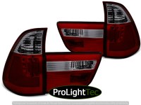 FEUX ARRIERE LED BAR TAIL LIGHTS RED SMOKE fits BMW X5 E53 09.99-10.03 (la paire) [eclcdt_tec_LDBMI7]