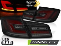 FEUX ARRIERE LED BAR SEQ TAIL LIGHTS SMOKE BLACK fits BMW F10 10-16 (la paire) [eclcdt_tec_LDBMJ3]