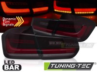 FEUX ARRIERE LED BAR SEQ TAIL LIGHTS RED SMOKE fits BMW F30 11-18 (la paire) [eclcdt_tec_LDBMJ9]