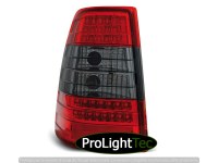 FEUX ARRIERE LED TAIL LIGHTS RED SMOKE fits MERCEDES W124 Class E KOMBI 09.85-95 (la paire) [eclcdt_tec_LDME26]
