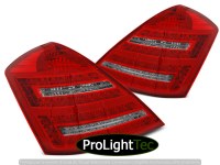 FEUX ARRIERE LED TAIL LIGHTS RED WHITE SEQ fits MERCEDES W221 Class S 05-09 (la paire) [eclcdt_tec_LDMED0]