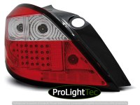 FEUX ARRIERE OPEL ASTRA H 03.04-09 RED WHITE LED (la paire) [eclcdt_tec_LDOP12]