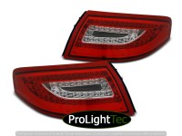 FEUX ARRIERE LED TAIL LIGHTS RED WHITE fits PORSCHE 911 996 99-04 (la paire) [eclcdt_tec_LDPO15]