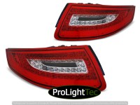 FEUX ARRIERE LED TAIL LIGHTS RED WHITE fits PORSCHE 911 997 04-09 (la paire) [eclcdt_tec_LDPO18]