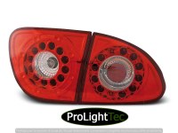 FEUX ARRIERE LED TAIL LIGHTS RED WHITE fits SEAT LEON 04.99-08.04 (la paire) [eclcdt_tec_LDSE06]