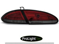 FEUX ARRIERE LED TAIL LIGHTS RED SMOKE fits SEAT LEON 06.05-09 (la paire) [eclcdt_tec_LDSE12]