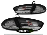 FEUX ARRIERE LED TAIL LIGHTS BLACK fits SEAT LEON 03.09-12 (la paire) [eclcdt_tec_LDSE29]