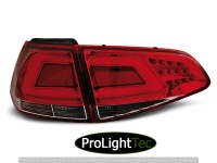 FEUX ARRIERE LED BAR TAIL LIGHTS RED WHIE fits VW GOLF 7 13-17  (la paire) [eclcdt_tec_LDVW02]