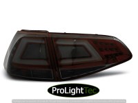 FEUX ARRIERE LED BAR TAIL LIGHTS RED SMOKE fits VW GOLF 7 13-17 (la paire) [eclcdt_tec_LDVW07]