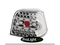 FEUX ARRIERE LED TAIL LIGHTS CHROME fits VW GOLF 4 09.97-09.03 (la paire) [eclcdt_tec_LDVW08]