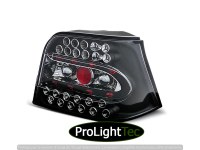 FEUX ARRIERE LED TAIL LIGHTS BLACK fits VW GOLF 4 09.97-09.03 (la paire) [eclcdt_tec_LDVW09]