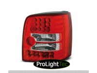 FEUX ARRIERE LED TAIL LIGHTS RED WHITE fits VW PASSAT B5 11.96-08.00 VARIANT (la paire) [eclcdt_tec_LDVW17]