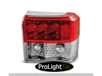 FEUX ARRIERE LED TAIL LIGHTS RED WHITE fits VW T4 90-03.03 (la paire) [eclcdt_tec_LDVW25]