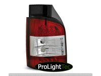 FEUX ARRIERE LED TAIL LIGHTS RED WHITE fits VW T5 04.03-09 (la paire) [eclcdt_tec_LDVW27]