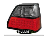FEUX ARRIERE LED TAIL LIGHTS RED SMOKE fits VW GOLF 2 08.83-08.91 (la paire) [eclcdt_tec_LDVW34]