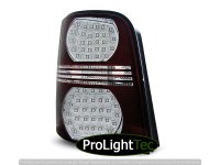 FEUX ARRIERE LED TAIL LIGHTS RED WHITE fits VW TOURAN 02.03-10 (la paire) [eclcdt_tec_LDVW46]