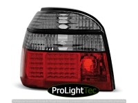 FEUX ARRIERE LED TAIL LIGHTS RED SMOKE fits VW GOLF 3 09.91-08.97 (la paire) [eclcdt_tec_LDVW50]